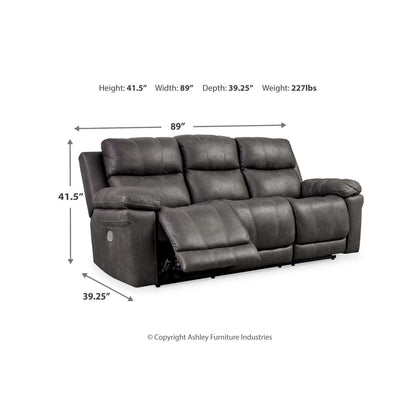 Canapé inclinable électrique Erlangen avec appui-tête réglable