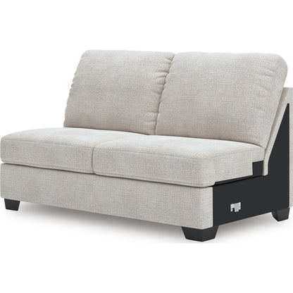 Canapé d'angle 3 pièces exclusif Rodington avec double méridienne