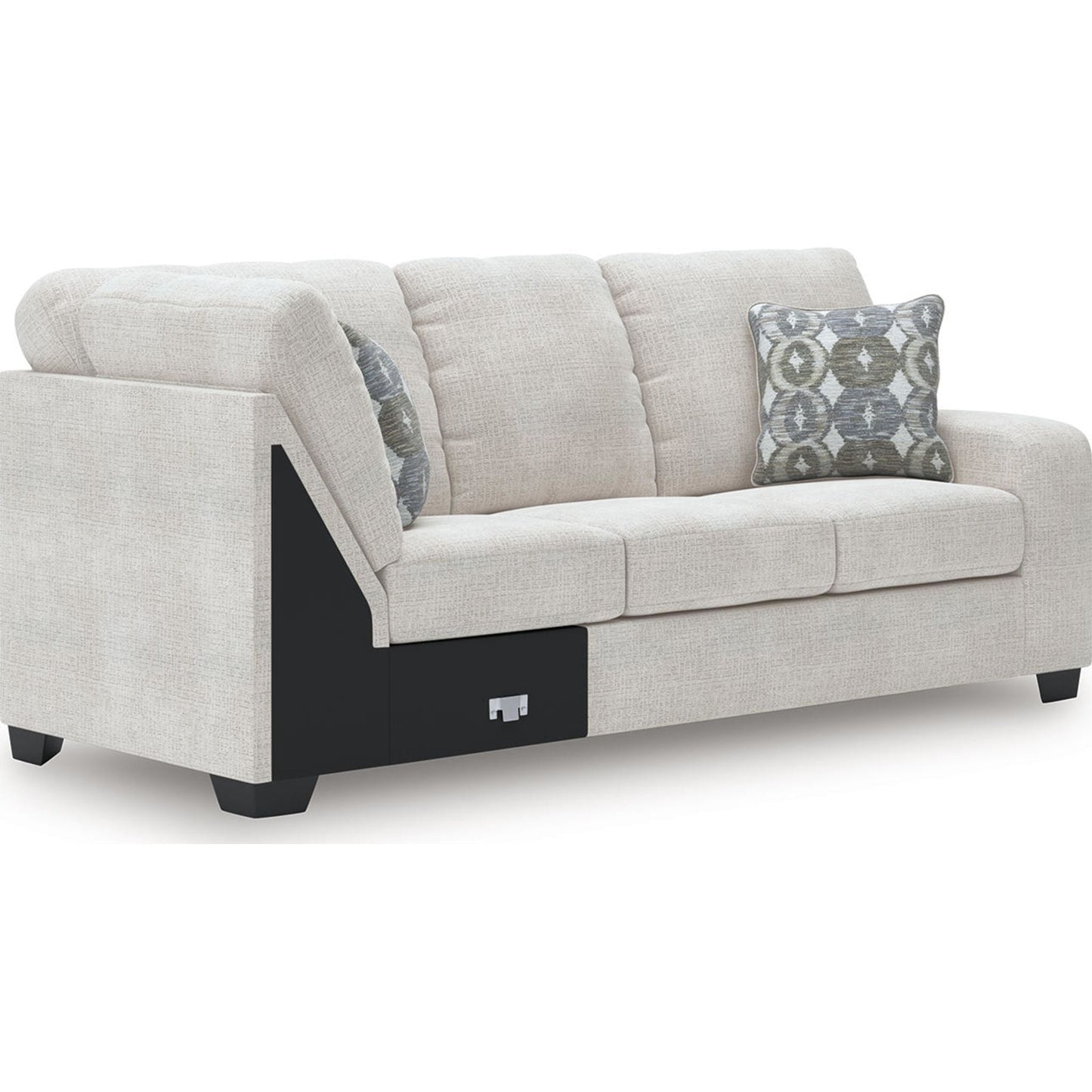 Canapé d'angle 3 pièces exclusif Rodington avec méridienne