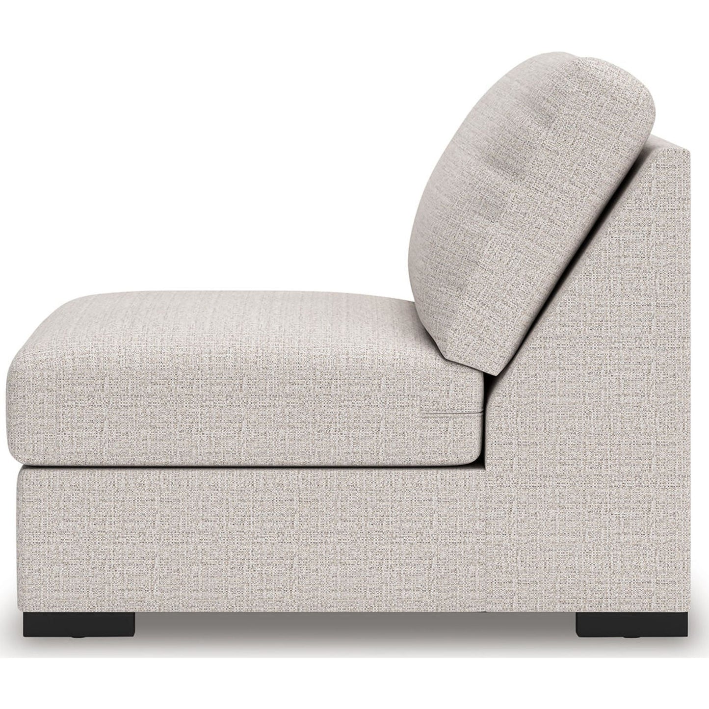 Canapé d'angle modulaire 8 pièces exclusif à Omaha, avec système audio et rangement