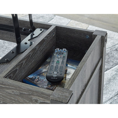 Table basse Freedan Rect à plateau relevable