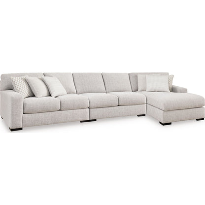 Canapé d'angle 3 pièces exclusif Larce avec méridienne