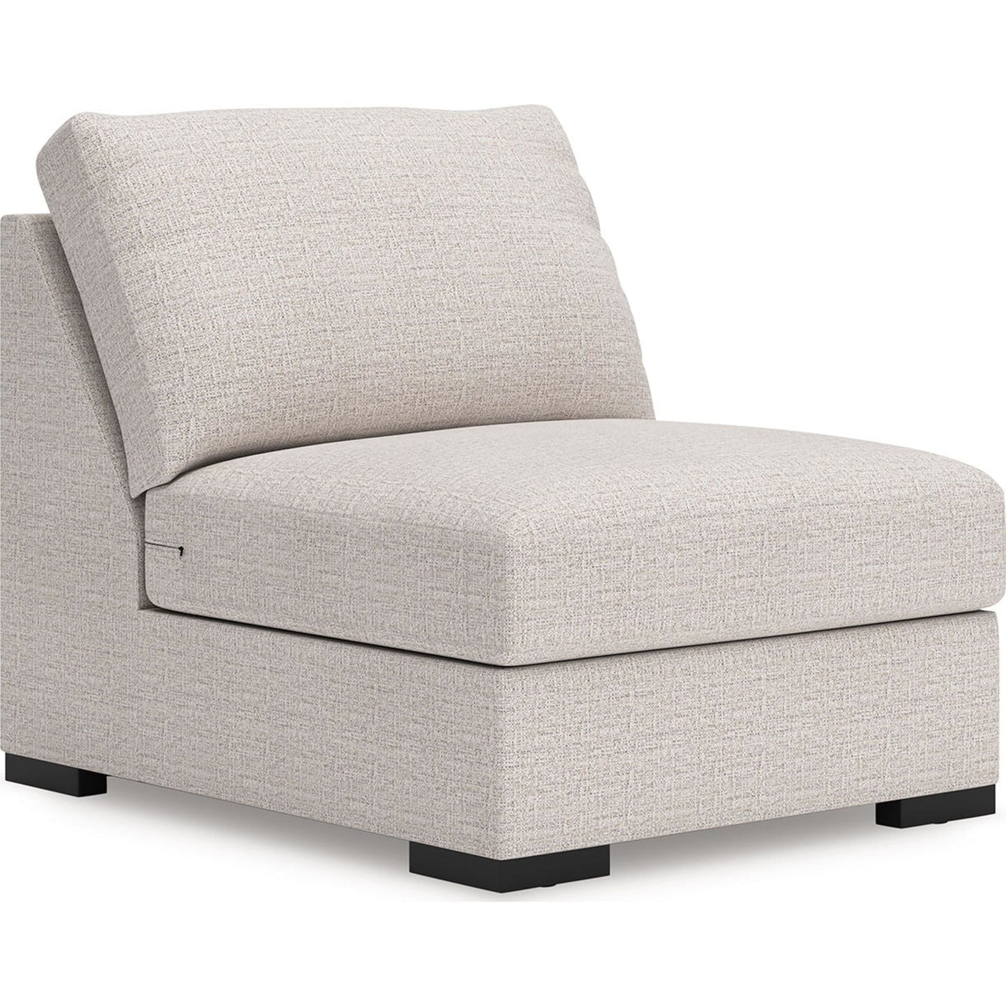 Canapé d'angle modulaire 5 pièces exclusif à Omaha avec double méridienne et double rangement