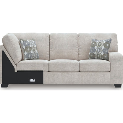 Canapé d'angle 3 pièces exclusif Rodington avec méridienne