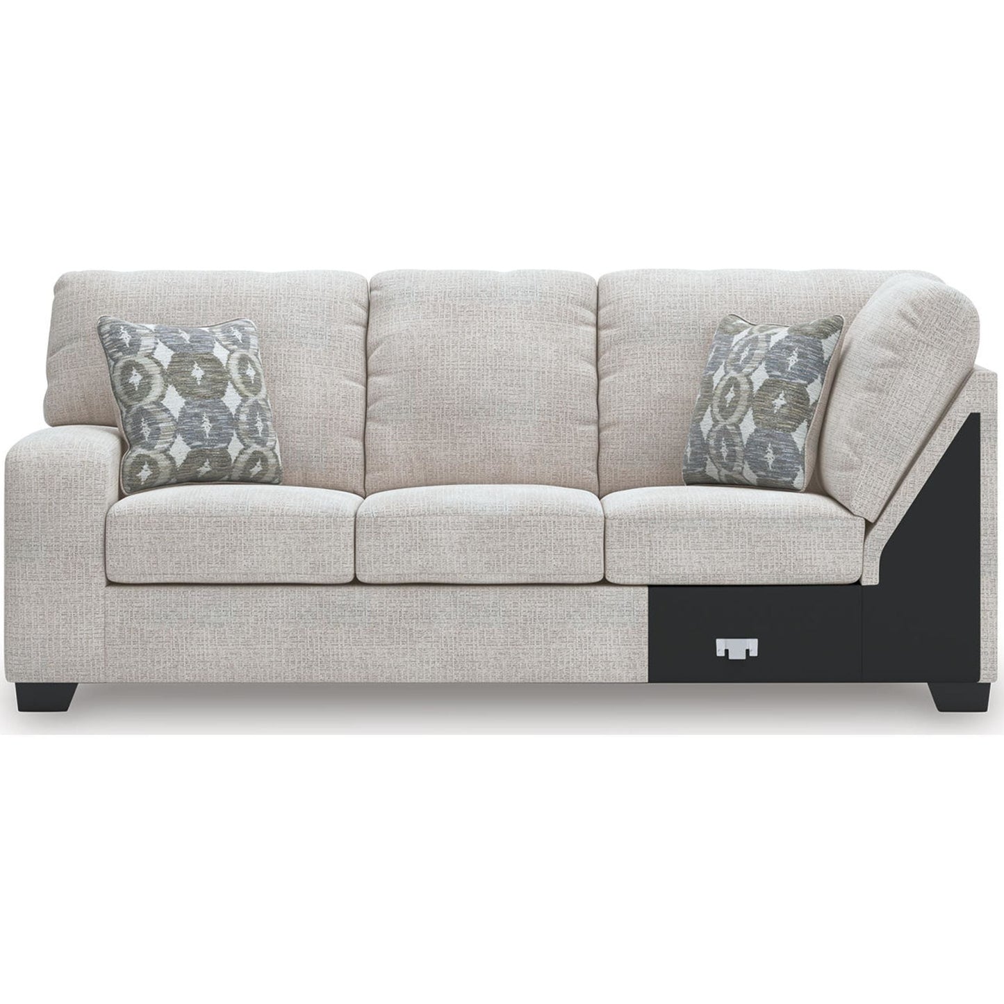 Canapé d'angle 3 pièces exclusif Rodington avec méridienne