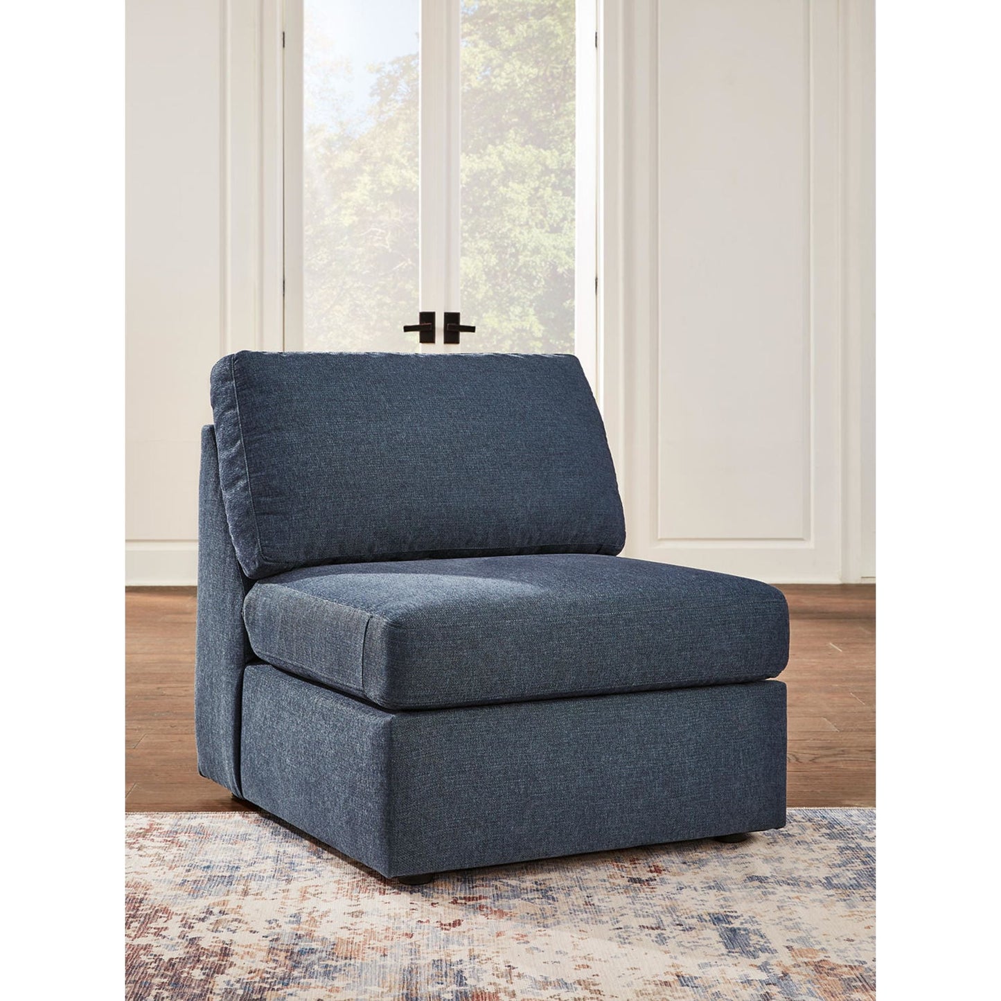 Canapé d'angle modulaire Modmax 5 pièces avec console audio