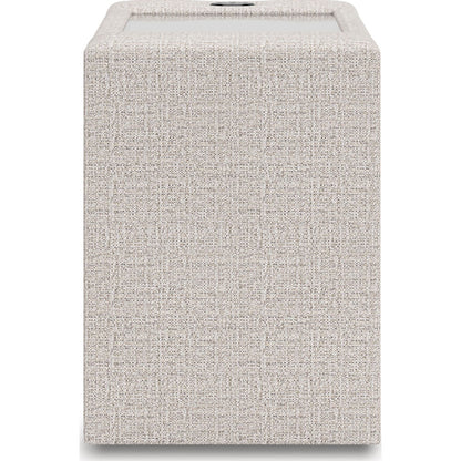 Canapé d'angle modulaire 8 pièces exclusif à Omaha avec double méridienne. Système audio et rangements.