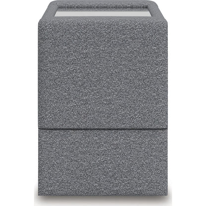 Canapé d'angle modulaire 8 pièces exclusif à Omaha, avec système audio et rangement