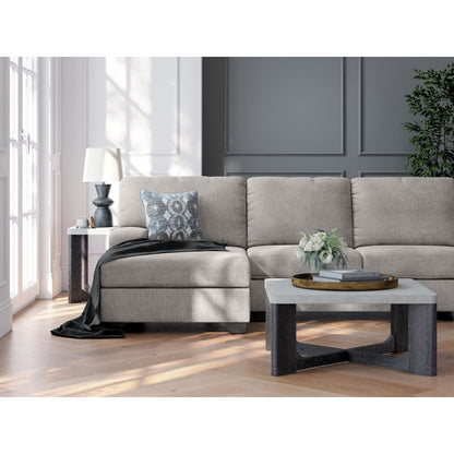 Canapé d'angle 3 pièces exclusif Rodington avec méridienne