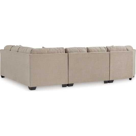 Canapé d'angle 3 pièces Brogan Bay avec coussin moelleux