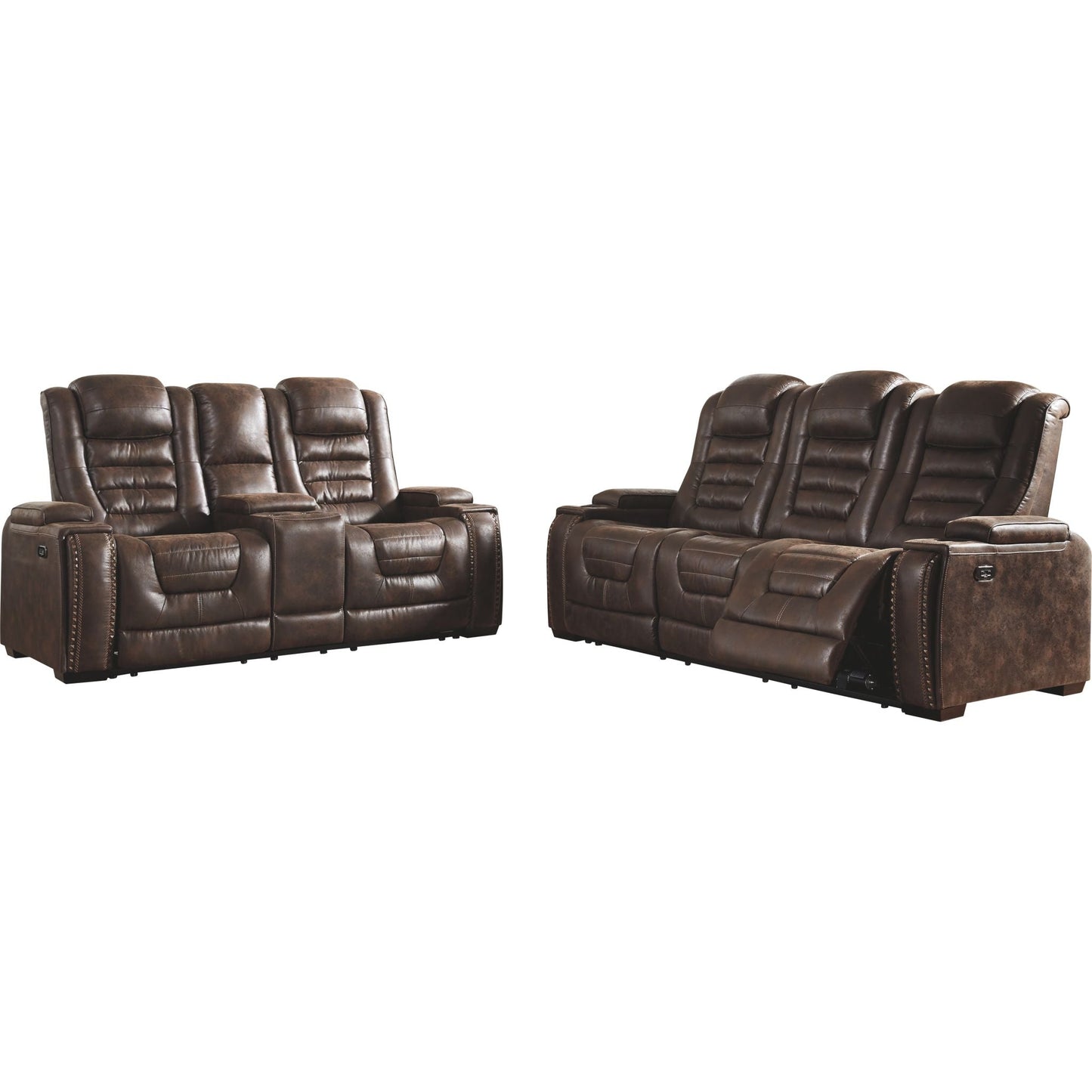 Canapé inclinable électrique Game Zone avec console et appui-tête réglable