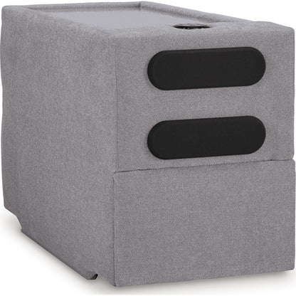 Canapé d'angle modulaire Modmax 4 pièces avec console audio