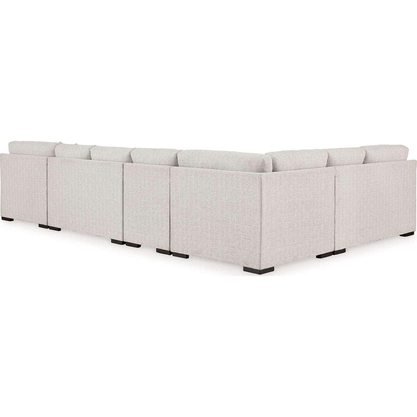 Canapé d'angle 5 pièces exclusif Larce avec méridienne