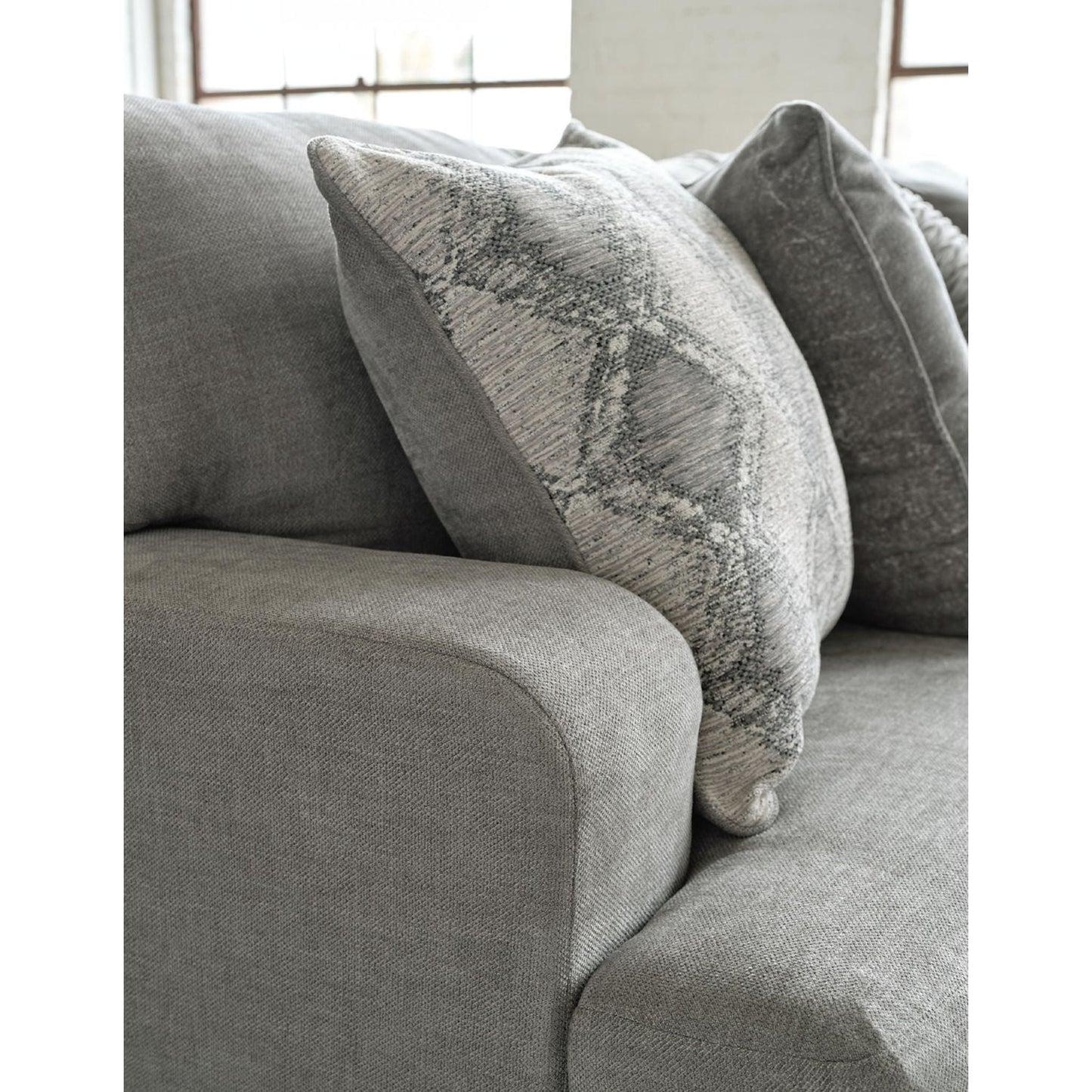 Canapé d'angle 4 pièces exclusif Keener