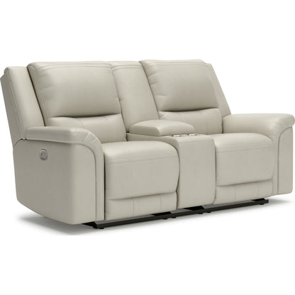 Canapé inclinable électrique Trasimeno avec console