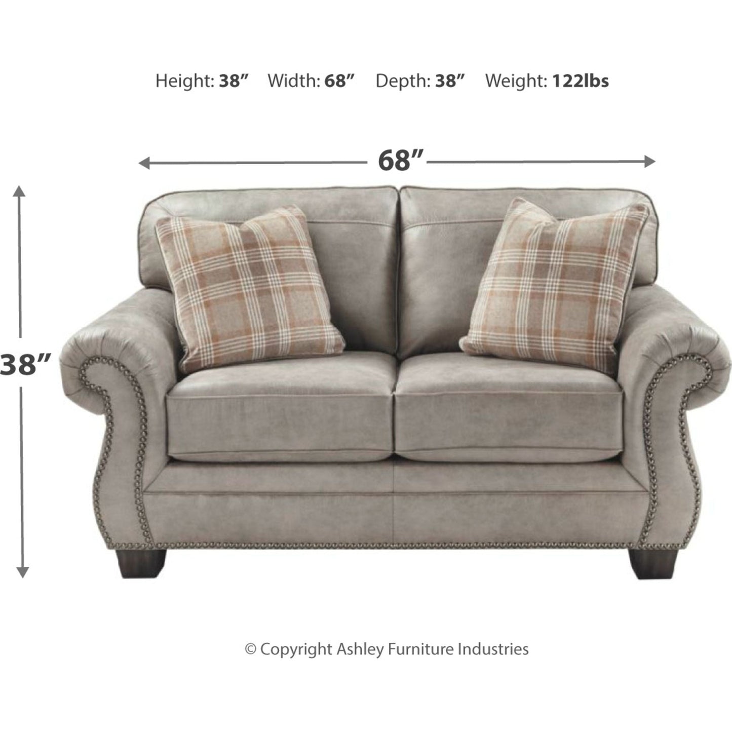 Canapé deux places Olsberg