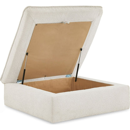 Pouf exclusif Gimma avec rangement