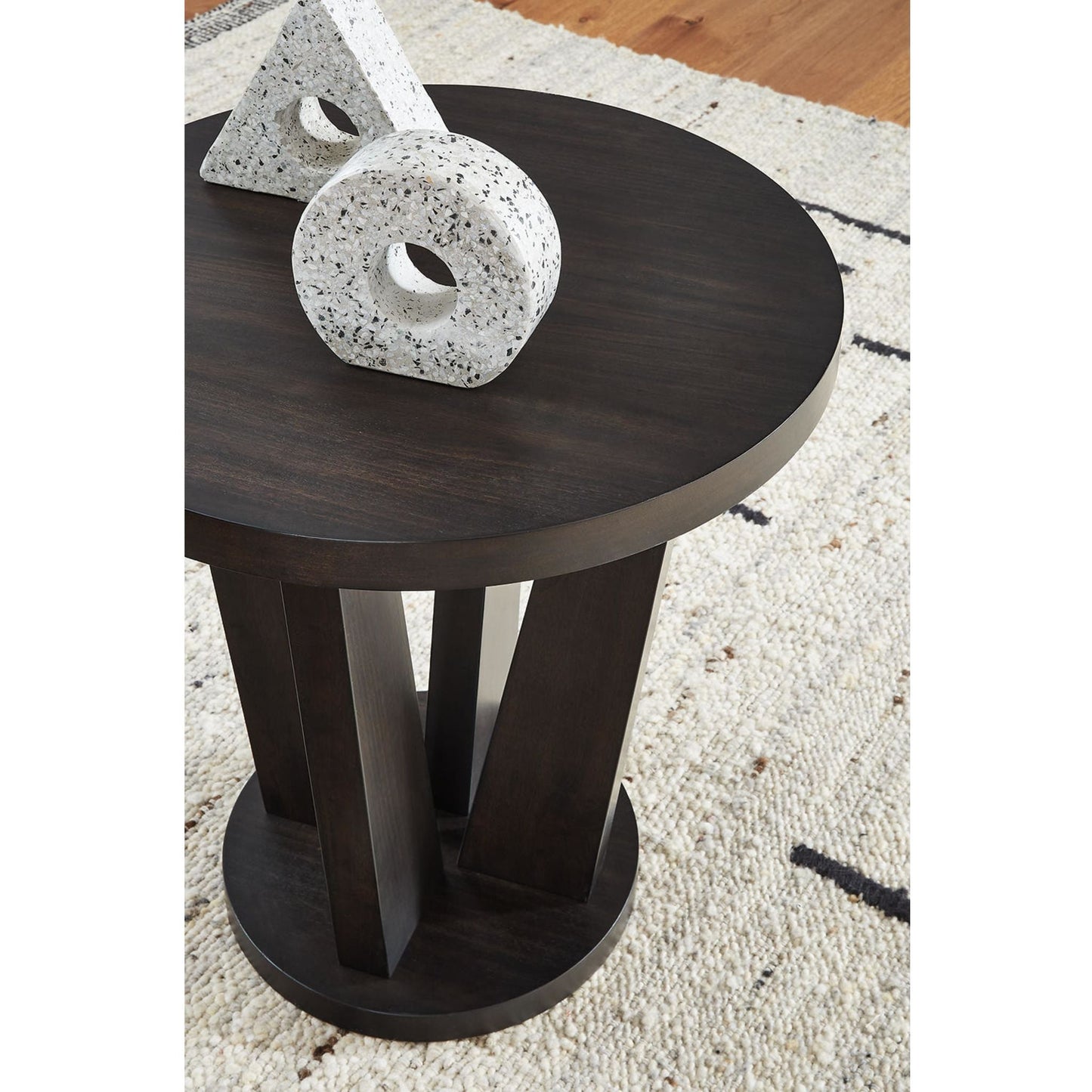 Table d'appoint ronde Chasinfield