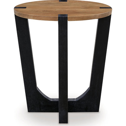 Table d'appoint ronde Hanneforth