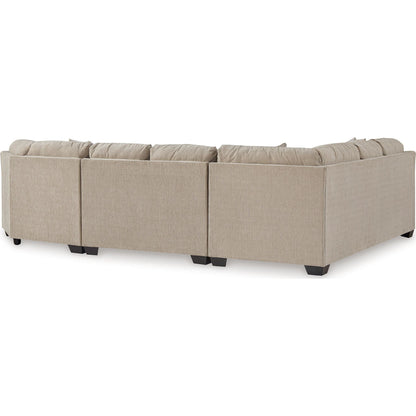 Canapé d'angle 3 pièces Brogan Bay avec coussin moelleux