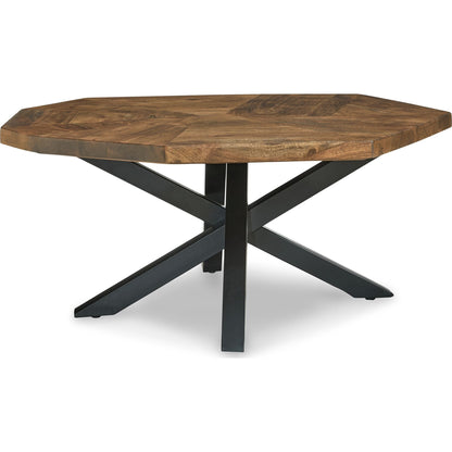 Table basse ovale Haileeton