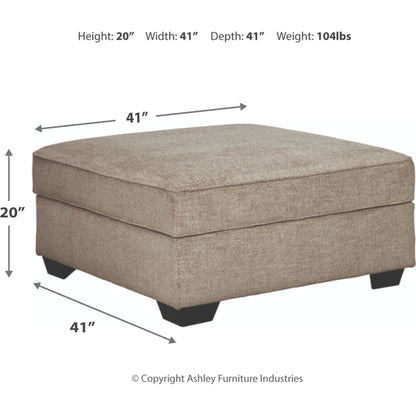 Pouf bovarien avec rangement