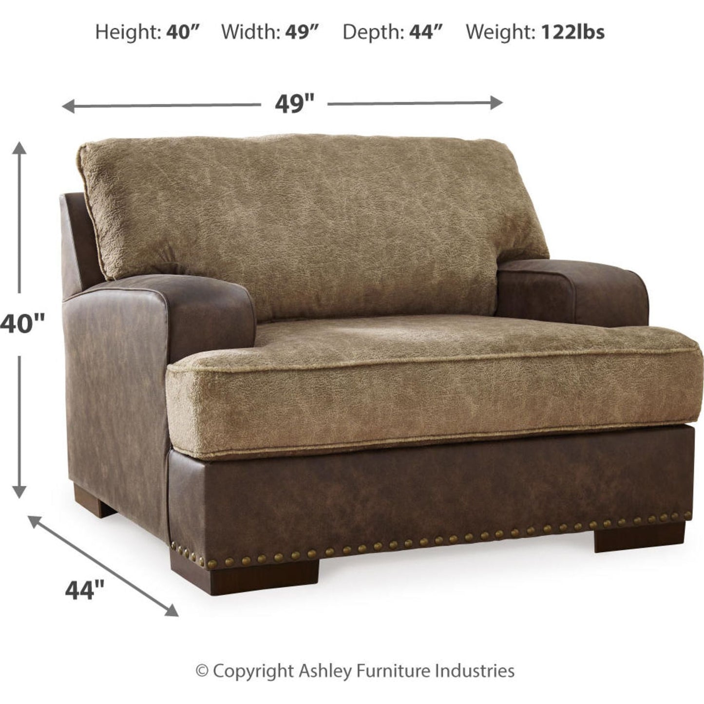 Chaise Alesbury et demie