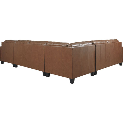 Canapé d'angle Baskove 4 pièces avec méridienne