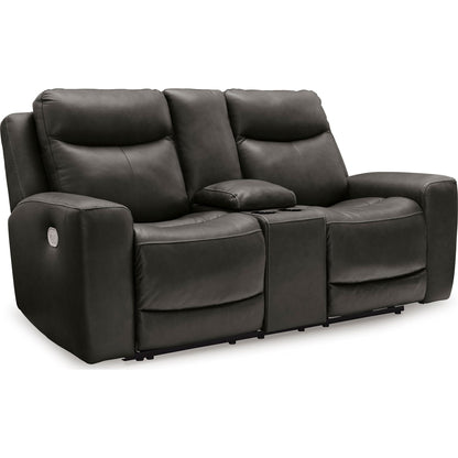 Fauteuil inclinable électrique Mindanao avec console et appui-tête réglable