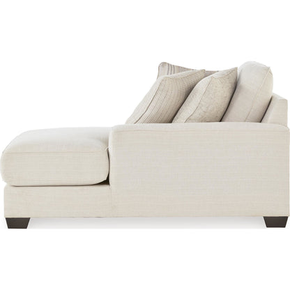 Canapé d'angle 2 pièces exclusif Lerenza avec méridienne