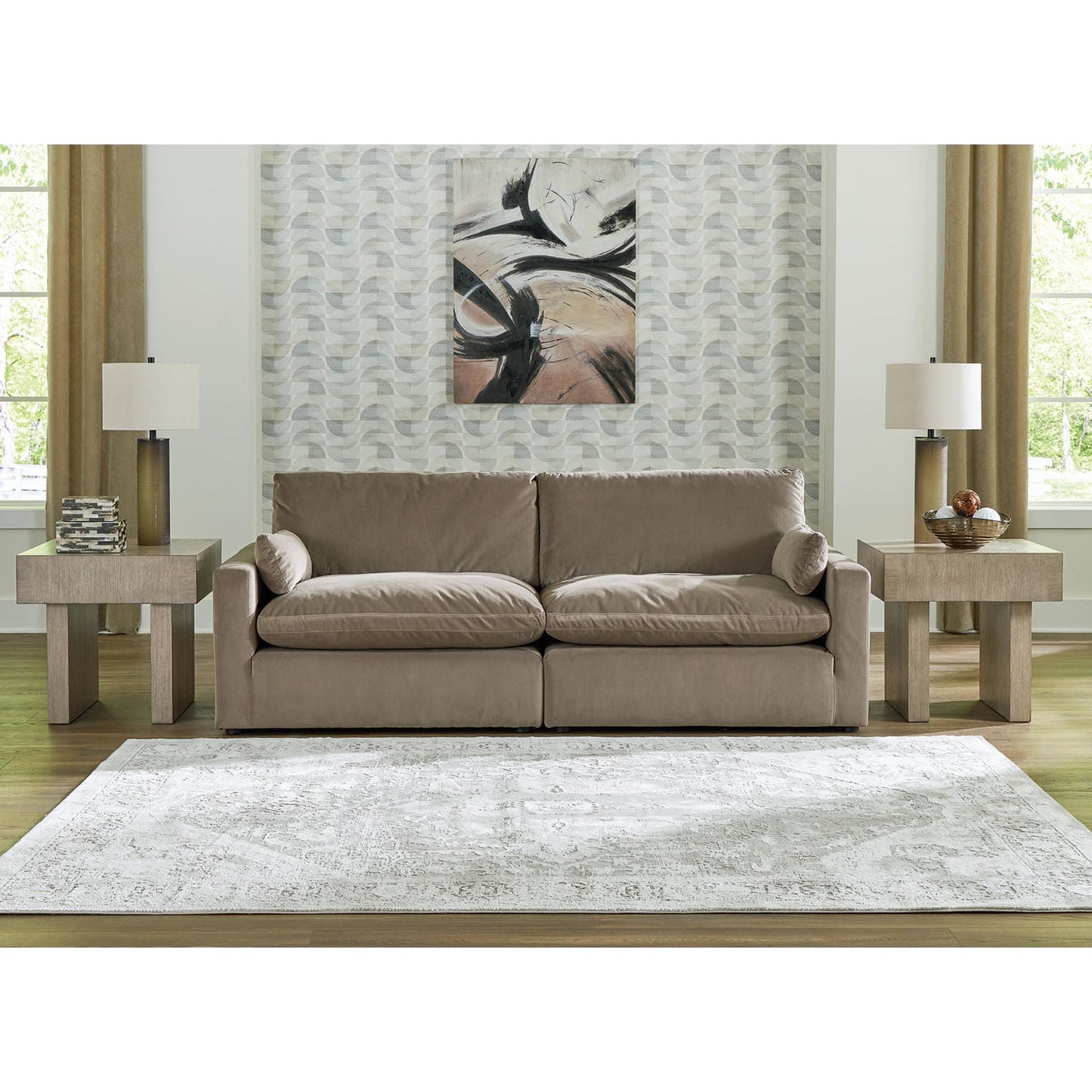 Sophie, canapé d'angle modulaire 2 pièces