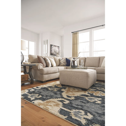 Pouf d'appoint surdimensionné exclusif Baceno