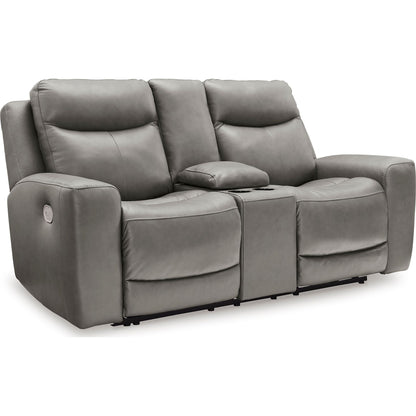 Fauteuil inclinable électrique Mindanao avec console et appui-tête réglable