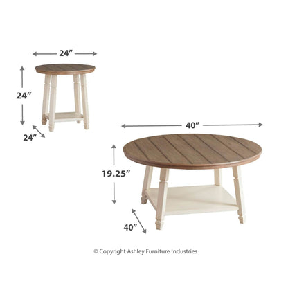 Ensemble de tables d'appoint Bolanbrook (ensemble de 3)