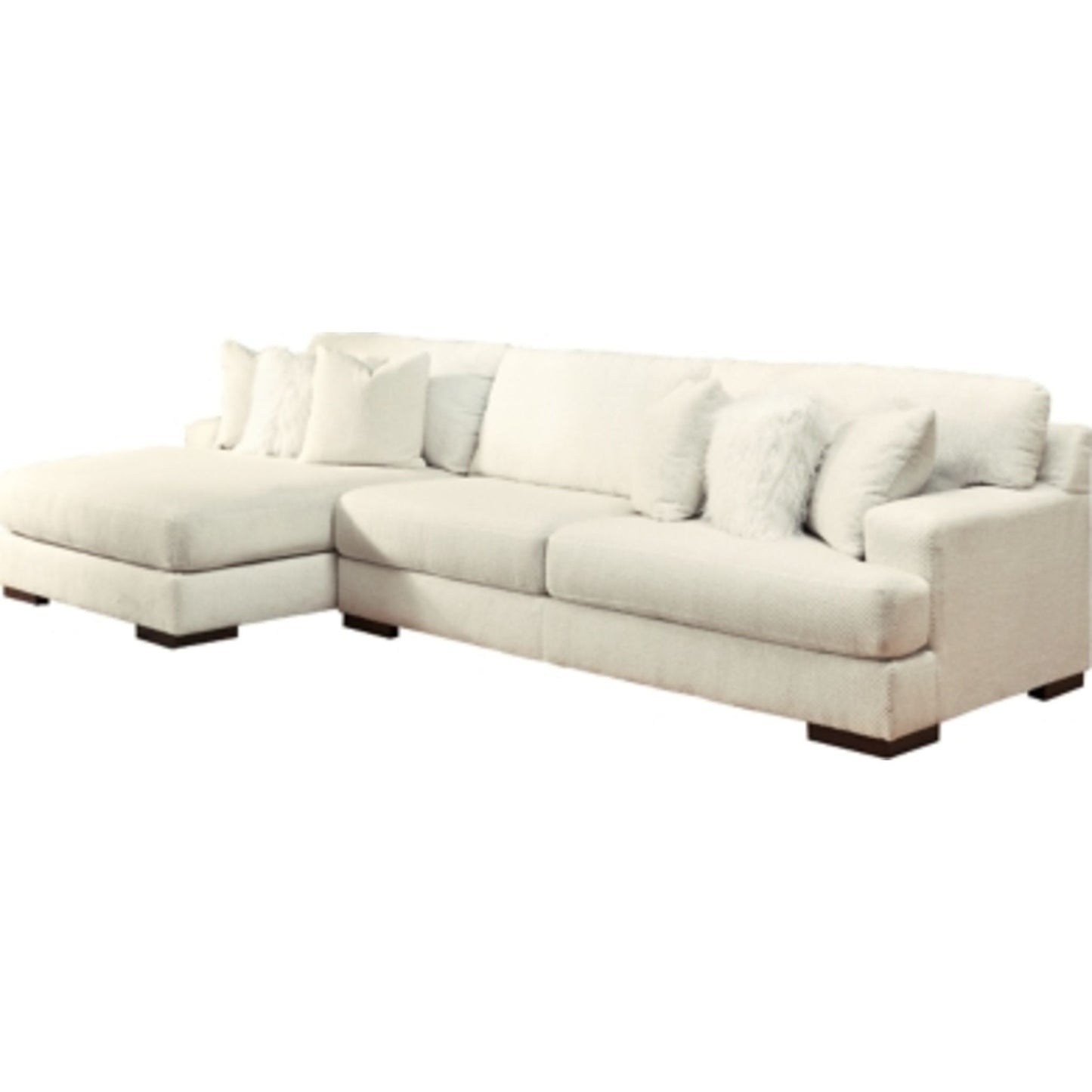 Canapé d'angle Zada ​​2 pièces avec méridienne