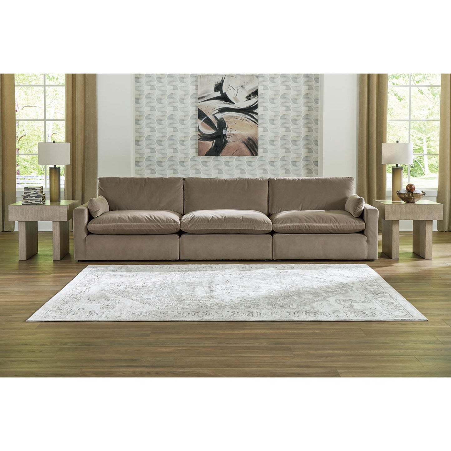 Sophie, canapé d'angle modulaire 3 pièces