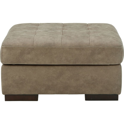 Pouf d'appoint surdimensionné Maderla