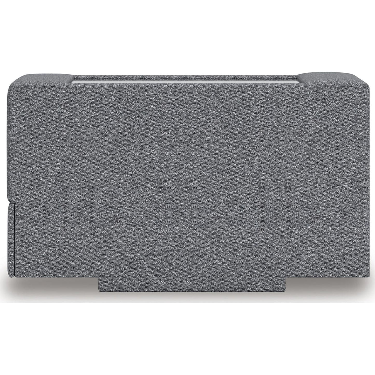 Canapé d'angle modulaire 8 pièces exclusif à Omaha, avec système audio et rangement