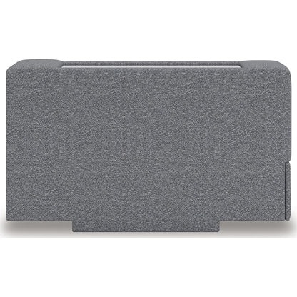 Canapé d'angle modulaire 8 pièces exclusif à Omaha, avec système audio et rangement