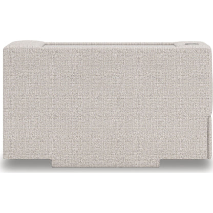 Canapé d'angle modulaire 8 pièces exclusif à Omaha avec double méridienne. Système audio et rangements.