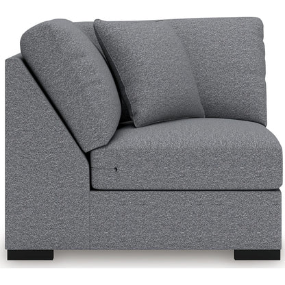 Canapé d'angle modulaire 6 pièces avec méridienne, exclusivité Omaha