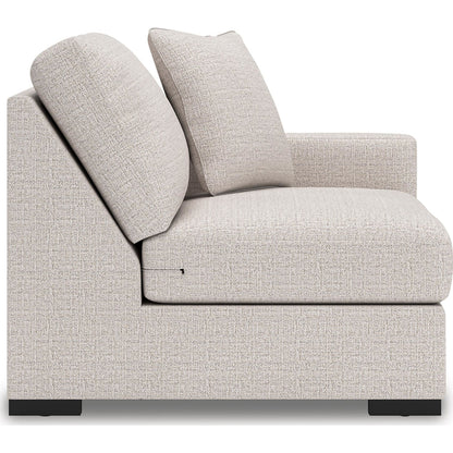 Canapé d'angle modulaire 5 pièces exclusif à Omaha avec double rangement