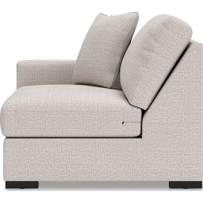 Canapé d'angle modulaire 8 pièces exclusif à Omaha, avec système audio et rangement