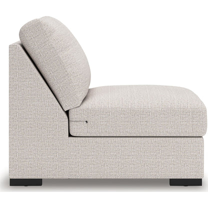 Canapé d'angle modulaire 8 pièces exclusif à Omaha avec double méridienne. Système audio et rangements.