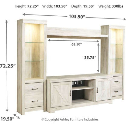 Meuble TV Bellaby 4 pièces grand format
