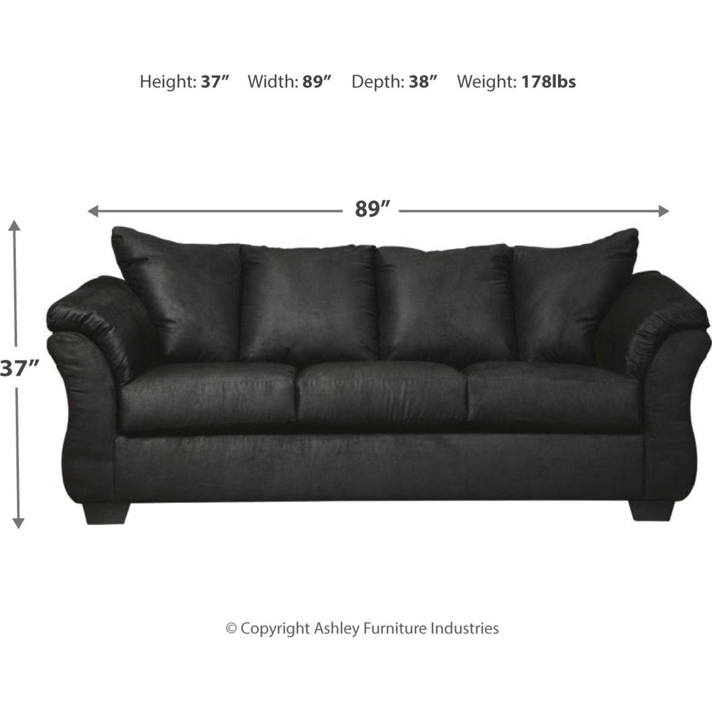 Canapé-lit double Darcy