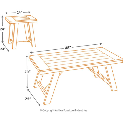 Ensemble de tables d'appoint Noorbrook (ensemble de 3)