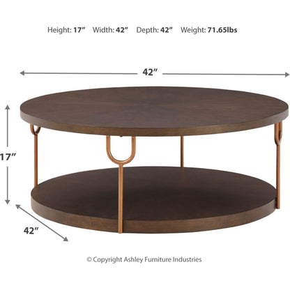 Table basse ronde Brazburn
