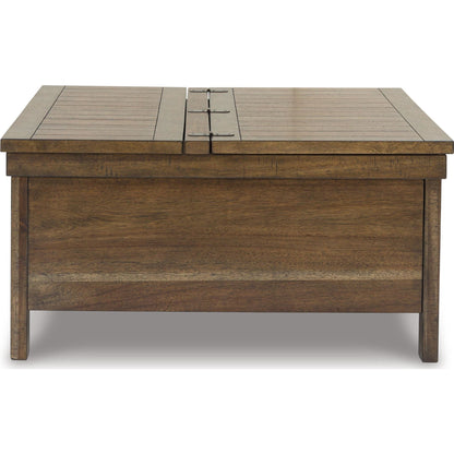 Table basse Moriville avec plateau relevable