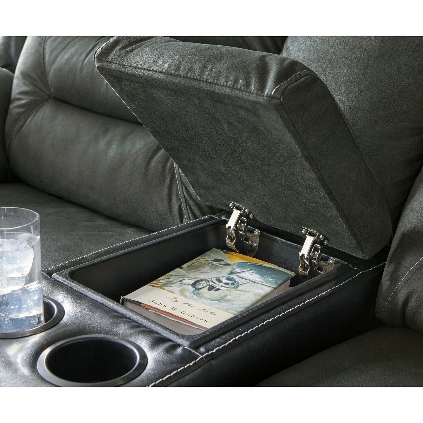 Canapé inclinable Earhart avec console